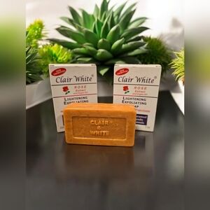 Clair White Exfoliating Soap Rose Extract 7 oz ( Pack Of 2 )